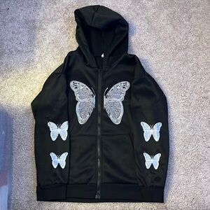 Butterfly ZipUp Hoodie